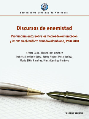 cover image of Discursos de enemistad